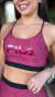 Top Fem. Fila Train Elastic IIII Vinho na internet