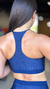 Top Fem. Fila Train Elastic IIII Marinho - loja online