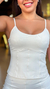 Regata Alcinha Corset Nude Pilates - comprar online