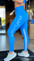 Legging Alto giro Azul Conforto