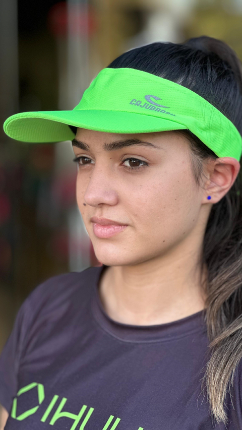 Viseiras Com Proteção UV Verde