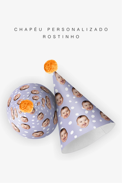 Imagem do Chapéu de festa personalizado com foto