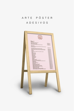 Arte Pôster - Adesivo - Copy+Arts - Papelaria Personalizada, Etiquetas Escolares e Produtos Exclusivos para Festas
