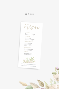 Menu - comprar online