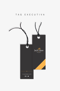 Tag Executiva Personalizada com Relevo Touch - comprar online