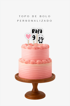 Topo de bolo - PERSONALIZADO - comprar online