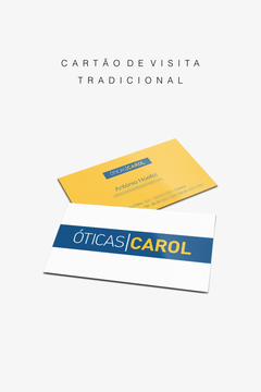 Cartão de visita - Tradicional - loja online