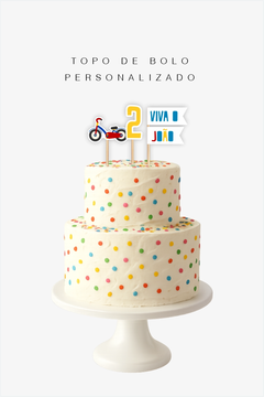 Topo de bolo - PERSONALIZADO