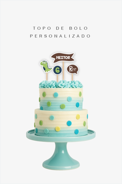 Topo de bolo - PERSONALIZADO - Copy+Arts - Papelaria Personalizada, Etiquetas Escolares e Produtos Exclusivos para Festas