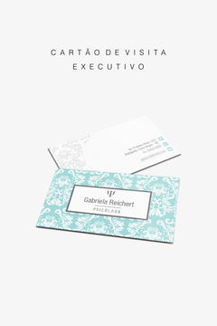 Cartão de visita - Executivo na internet