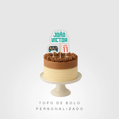 Topo de bolo - PERSONALIZADO - Copy+Arts - Papelaria Personalizada, Etiquetas Escolares e Produtos Exclusivos para Festas