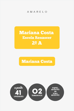 Etiqueta Escolar Kit Prático na internet