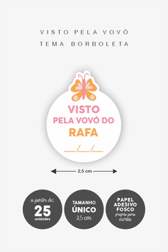 Etiquetas de "Visto" personalizadas para recadinhos escolares ✨