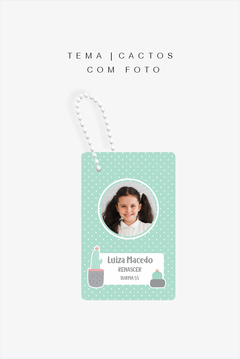 Tag para Mochila em PVC – Personalizada - Copy+Arts - Papelaria Personalizada, Etiquetas Escolares e Produtos Exclusivos para Festas