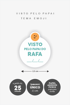Etiquetas de "Visto" personalizadas para recadinhos escolares ✨ na internet