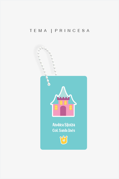 Tag para Mochila em PVC – Personalizada - loja online