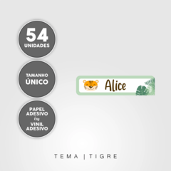 Etiqueta escolar Kit Básico M