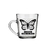 CANECA AMERICANA DE VIDRO - Borboleta/Libélula - comprar online