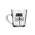 CANECA AMERICANA DE VIDRO - Borboleta/Libélula - Yellow Moon Presentes e Personalizados
