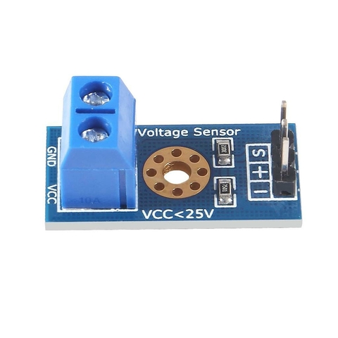 Sensor de Tensão - 0 a 25 VDC