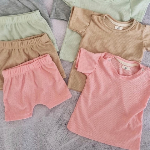 Conjunto Wafle Corto