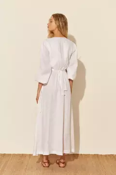 Wrap Long Dress With Asta & Alpaca Belt - buy online