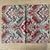 Lugar americano - Arabesco vermelho (semi impermeável) - comprar online