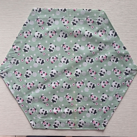 Coleção geométrica - lugar americano panda