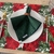 Lugar americano - Floral vermelho (semi impermeável) - loja online