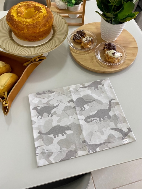 Americano infantil 34x27cm - Dinossauro