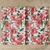 Lugar americano - Floral rosa (semi impermeável) - comprar online
