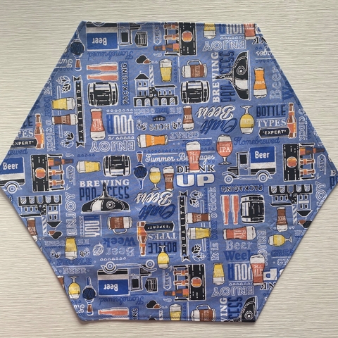 Coleção Geométrica - lugar americano cerveja