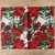 Lugar americano - Floral vermelho (semi impermeável) - comprar online