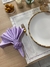 Conjunto 6 peças (2 LUGARES) - Lilás bordado - comprar online