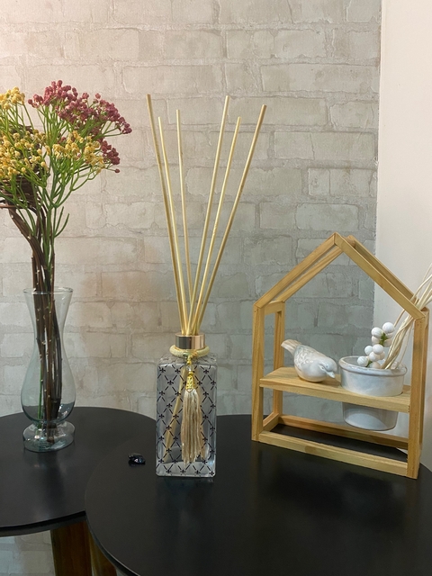 Vidro para difusor 300 ml retangular estampado