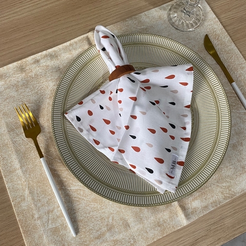 Lugar americano impermeável - Areia mesclado (impermeável)