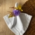 Par (2 unidades) Porta guardanapo cravinho roxo e lilas - comprar online