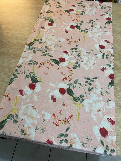 Trilho orquidea e rosas 45x150 cm