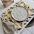 Conjunto 4 peças (2 LUGARES) - Flor amarela na internet