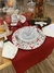 Trilhos de mesa semi impermeável - Vermelho na internet