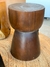 TOCHOS DE MADERA TEÑIDA COLOR ALGARROBO - comprar online