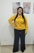 Camisa Curta Laço Mel - Plus Size