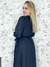 Vestido Transpassado manga longa Juliana - Cristani moda feminina