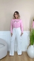 T-SHIRT ROSA CHICLETE MANGA LONGA COPINHOS - comprar online