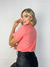 T-shirt Gola Alta - Coral - comprar online