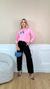 Moletom Felpado Rosa chiclete - comprar online