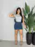 T-shirt Muscle Tee Cinza - Tshirts feminina Atacado