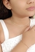 Conjunto Infantil Bolinhas Banhado a Ouro 18K na internet