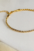 Pulseira Cordão Baiano Lucy Banhado a Ouro 18k
