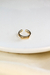 Anel Dois em Um Lea Banhado a Ouro 18K - comprar online